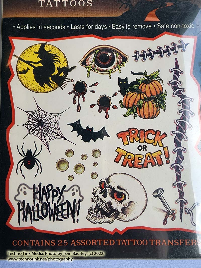 Halloween Temporary Tattos (25 assorted)