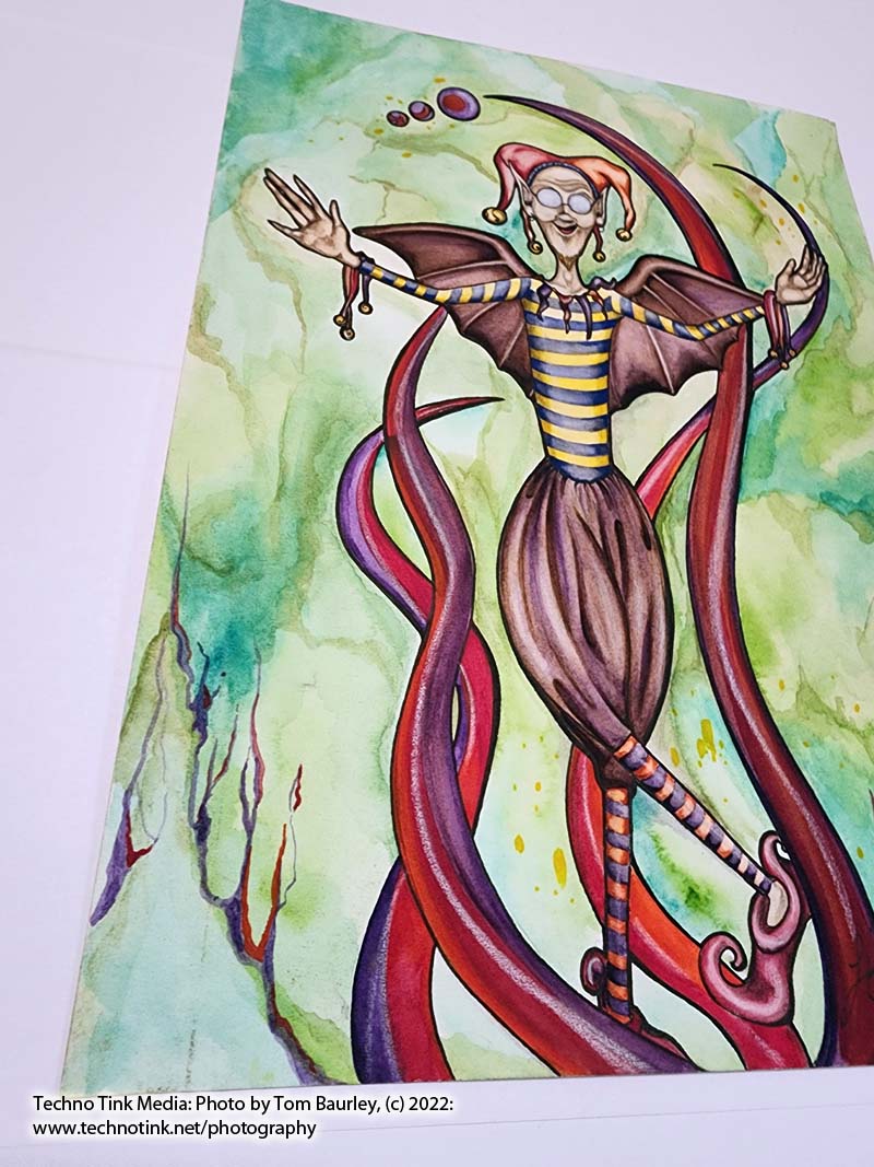 Master of Serendipity Jester Painting - Image 5