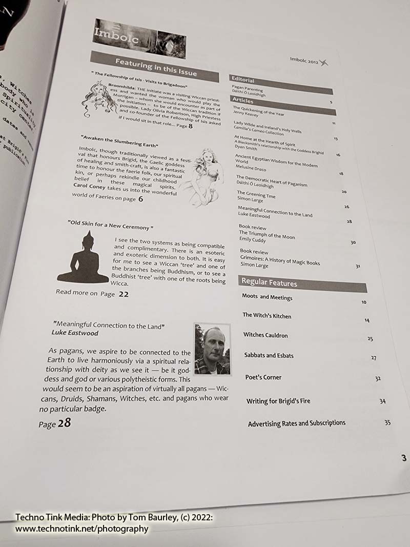 Brigid's Fire Ireland's Pagan Magazine Issue 9 Imbolc 2012 - Image 10