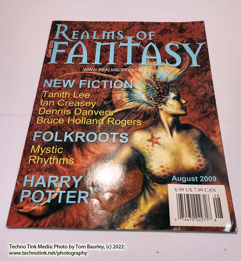 Realms of Fantasy Magazine August 2009