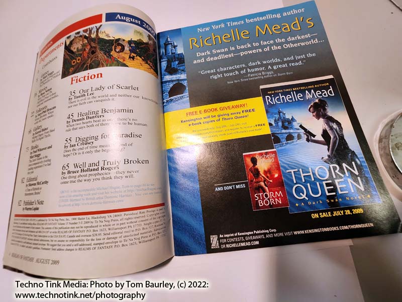Realms of Fantasy Magazine August 2009 - Image 6