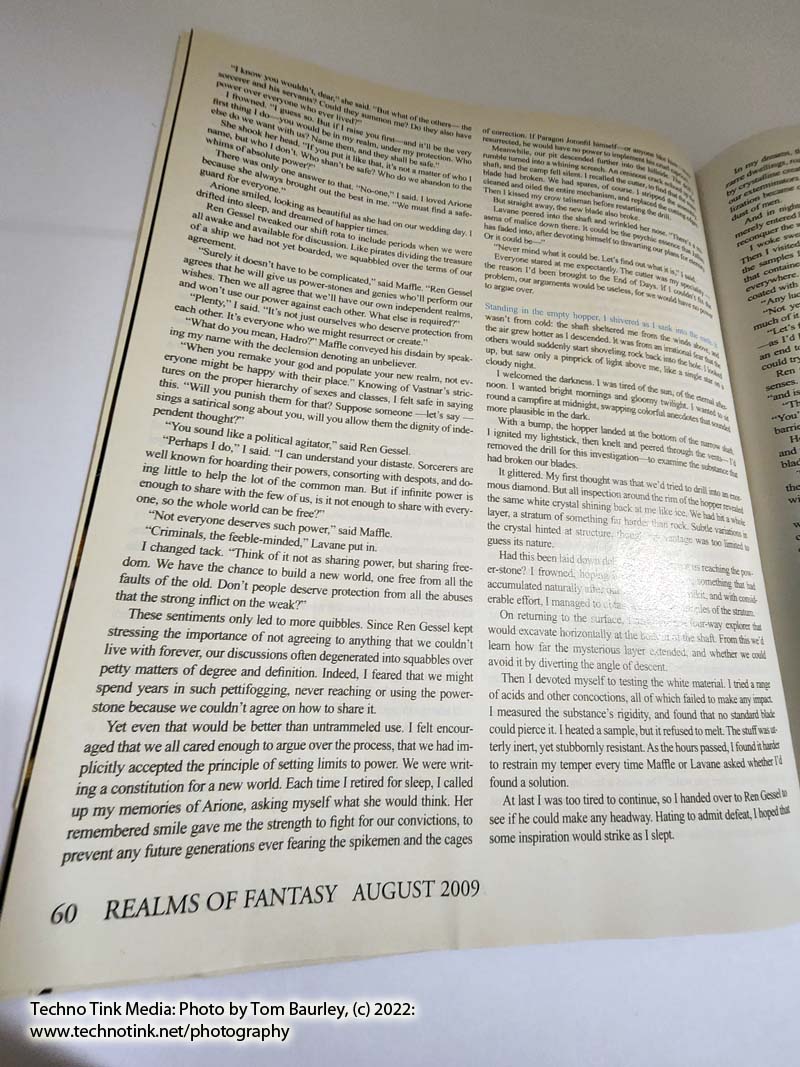 Realms of Fantasy Magazine August 2009 - Image 9
