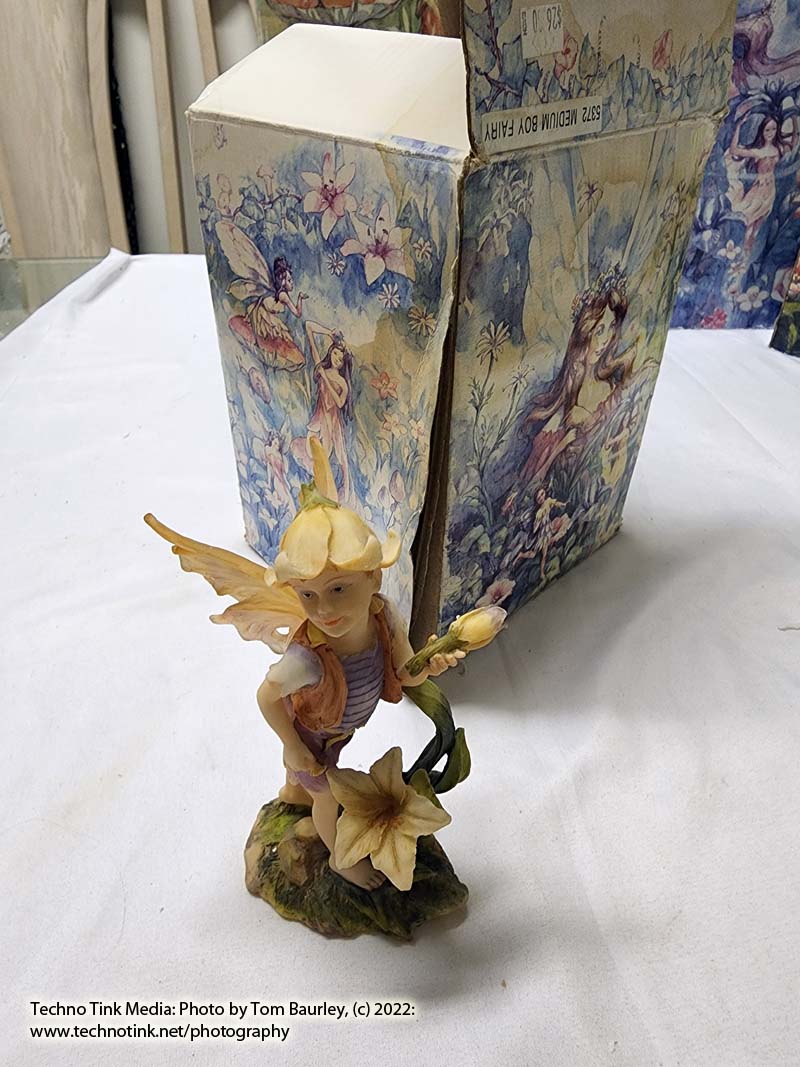 Meadow Fairies Medium Boy Fairy Figurine 5372 - Image 3