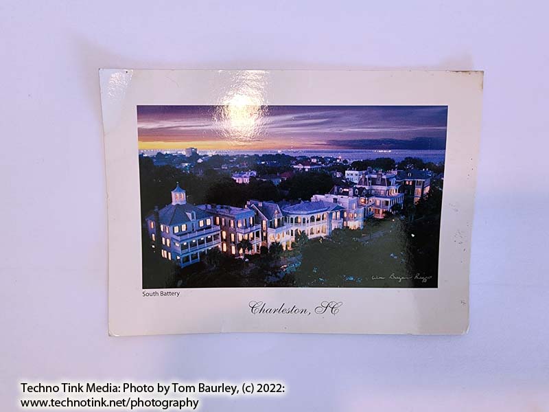 South Battery, Charleston South Carolina Postcard - Image 3
