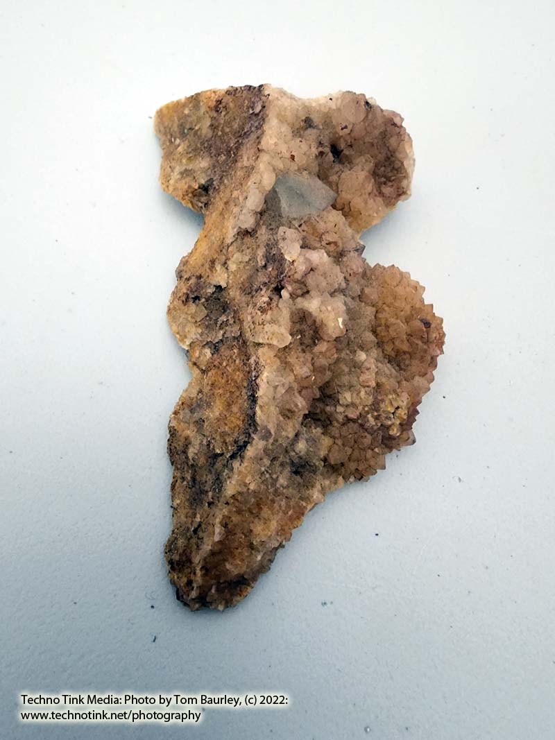 Medium sized Quart Crystal Chunk with Fluorite crystal approx 4x2x1.5 inches, 3.1 oz - Image 4