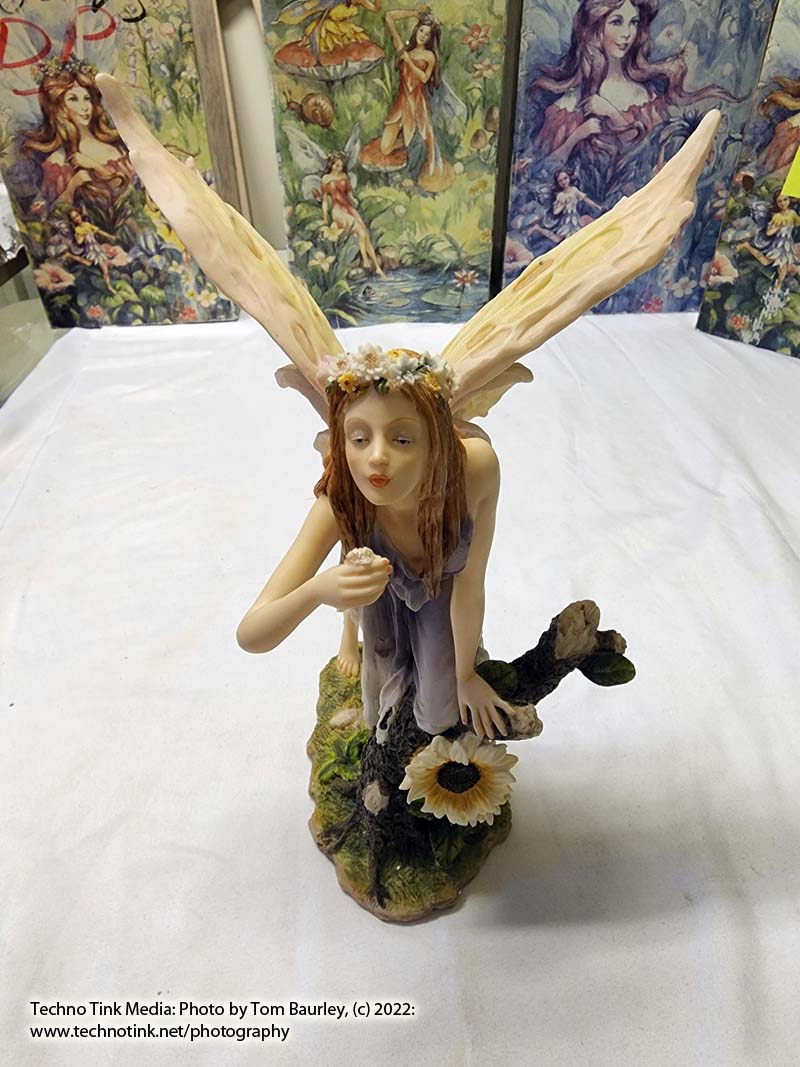 Large Summit Collection Wishing Fairy Figurine - Image 5