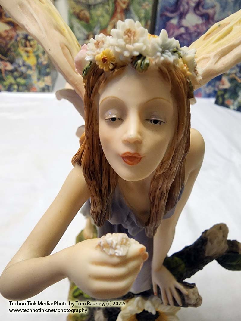 Large Summit Collection Wishing Fairy Figurine - Image 6