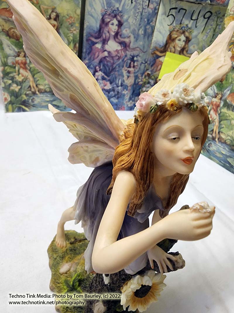 Large Summit Collection Wishing Fairy Figurine - Image 7