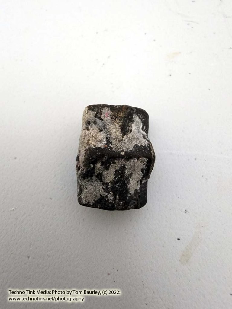 Small sized Celtic Cross Staurolite Crystal approx  .75" x .5" x .25", .3 oz