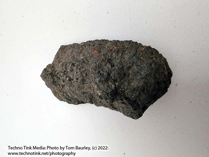 Small chunk of Stibnite - approx 2.75 x 1.5 x 1 inches, 3.8 oz - Image 2