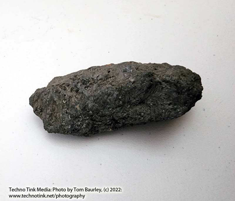 Small chunk of Stibnite - approx 2.75 x 1.5 x 1 inches, 3.8 oz - Image 5