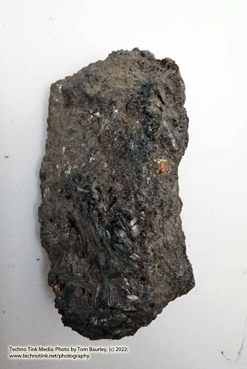 Small chunk of Stibnite - approx 2.75 x 1.5 x 1 inches, 3.8 oz - Image 8