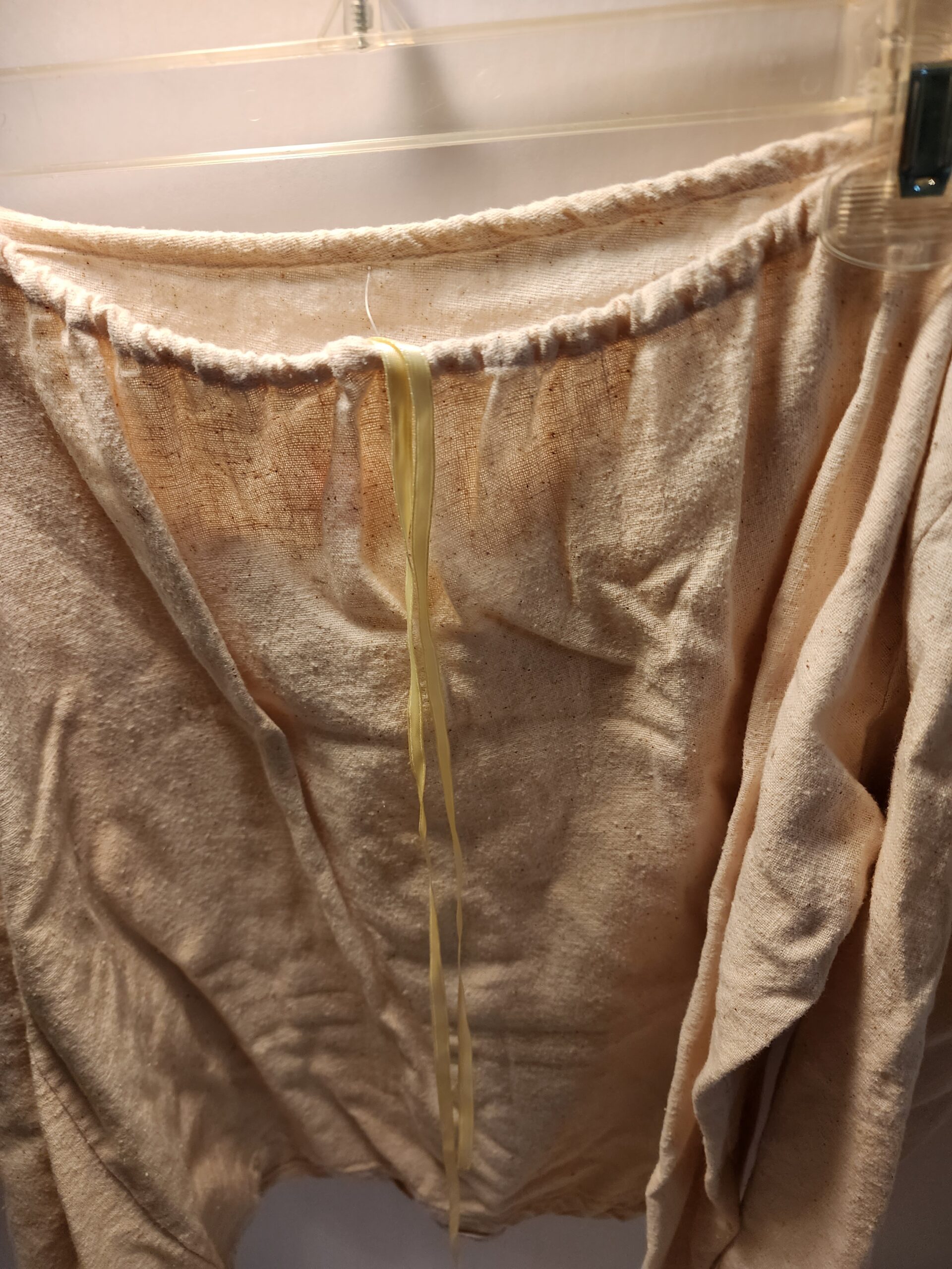 Antique-off white Medium Peasant Blouse - Image 4