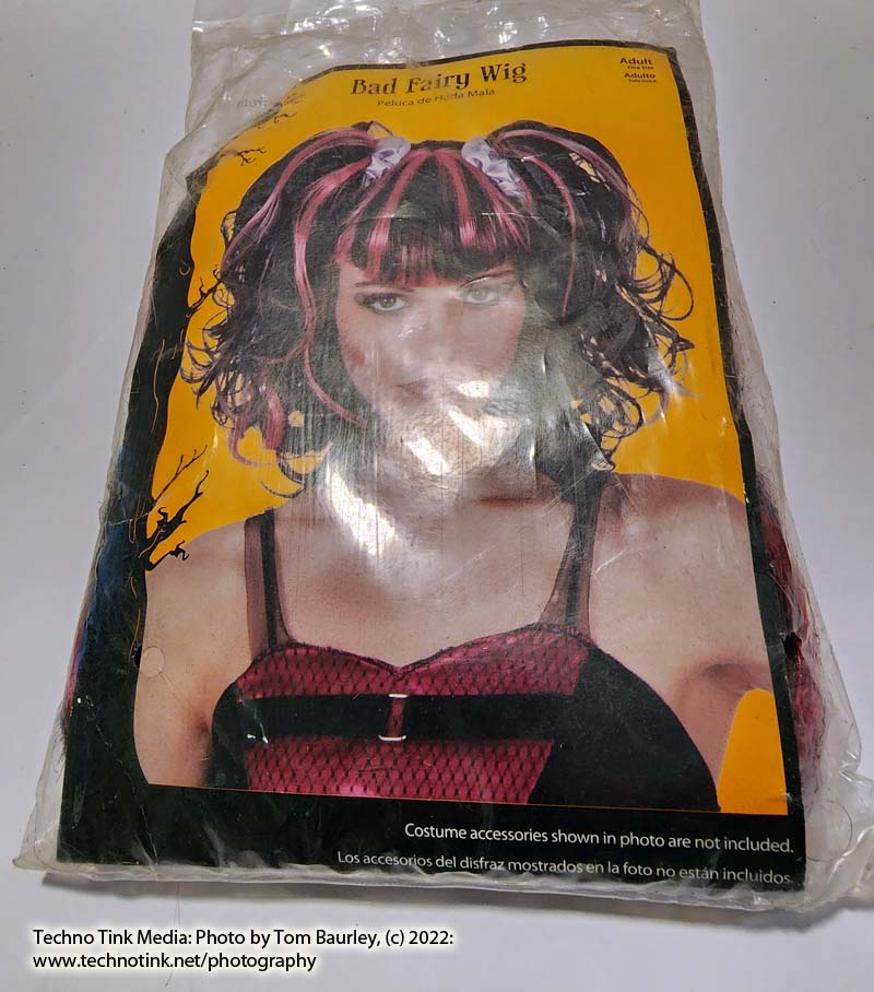 Purple Black Bad Fairy Wig - Image 2