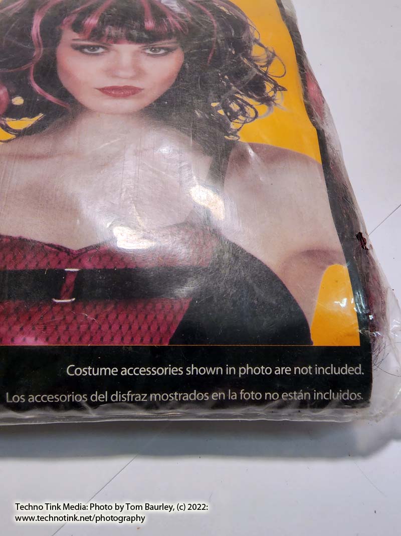 Purple Black Bad Fairy Wig - Image 4