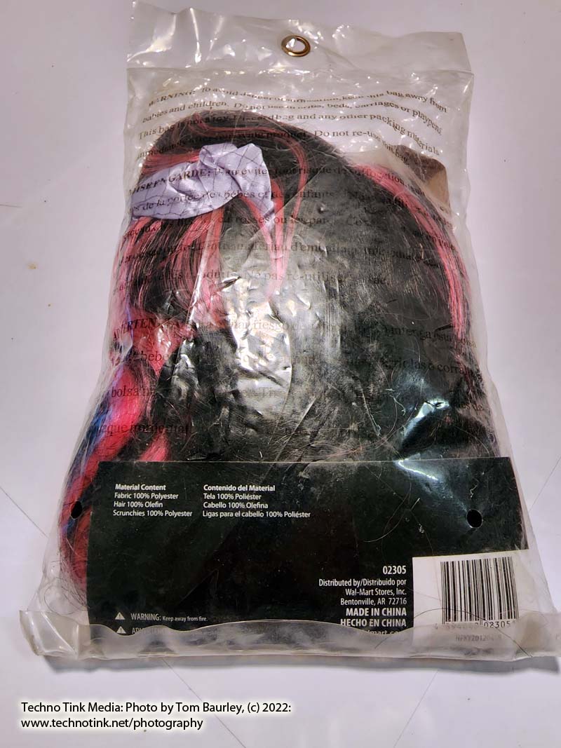 Purple Black Bad Fairy Wig - Image 5