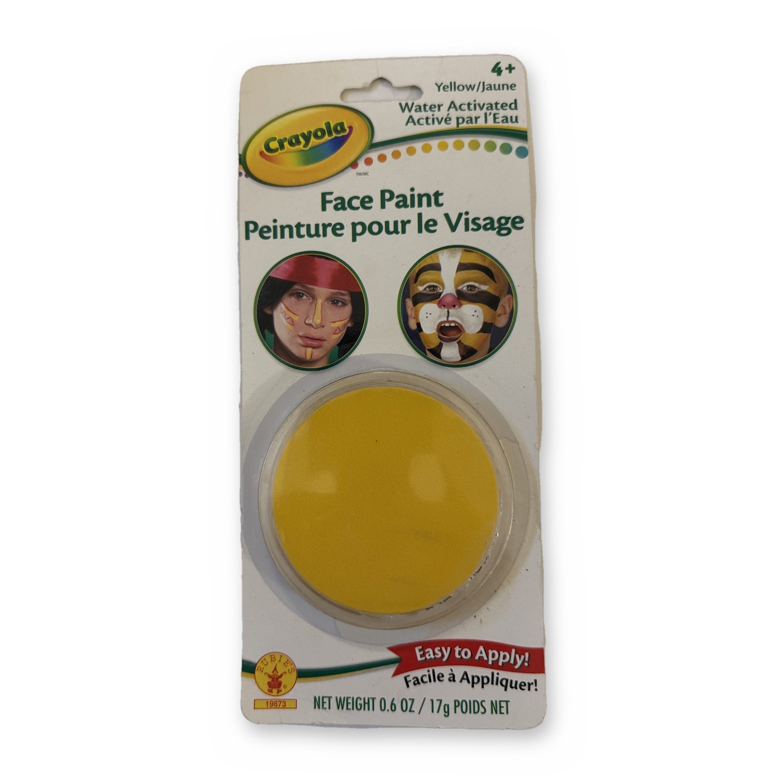 Rubies Crayola Water Activated Yellow Face Paint .6 oz - Image 6