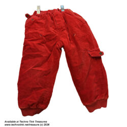 Kid's Red eBaby Toy Soldier Pants Size 100/50