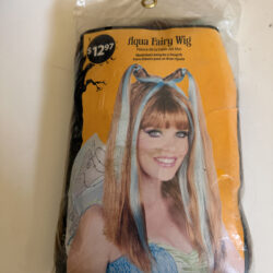 Blue and Brunette Aqua Fairy Wig