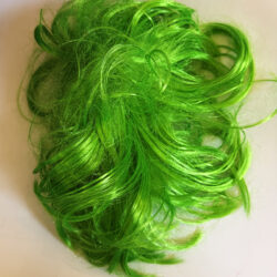 Bright Green Luxury Curly Wig