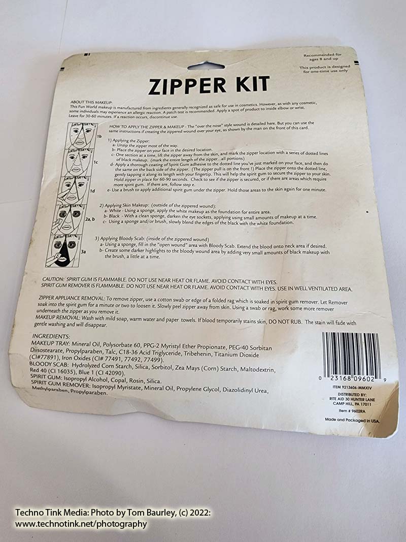 Fun World Zipper Makeup Kit - Image 6