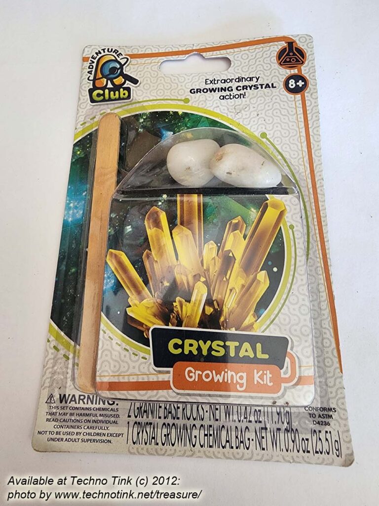 Adventure Club Crystal Growing Kit - Yellow