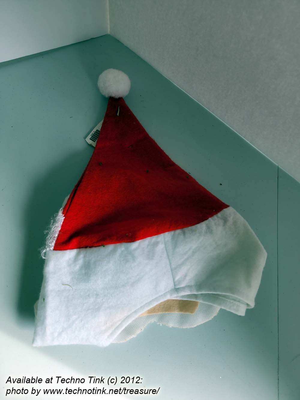 Santa Face Felt Hat - Image 9