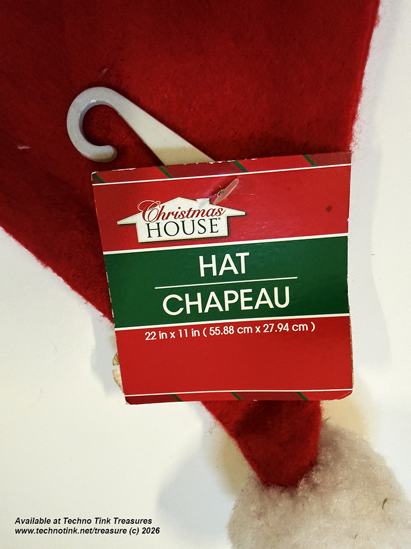 Santa Face Felt Hat - Image 11