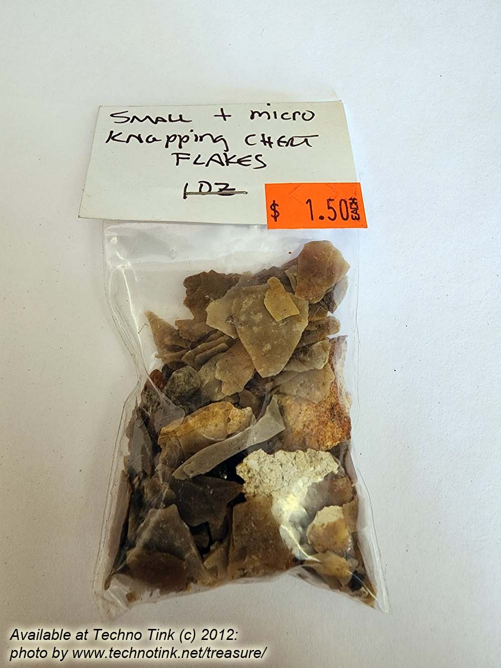 Small and Micro Knapping and Chert Flakes, 1 ounce - Image 2