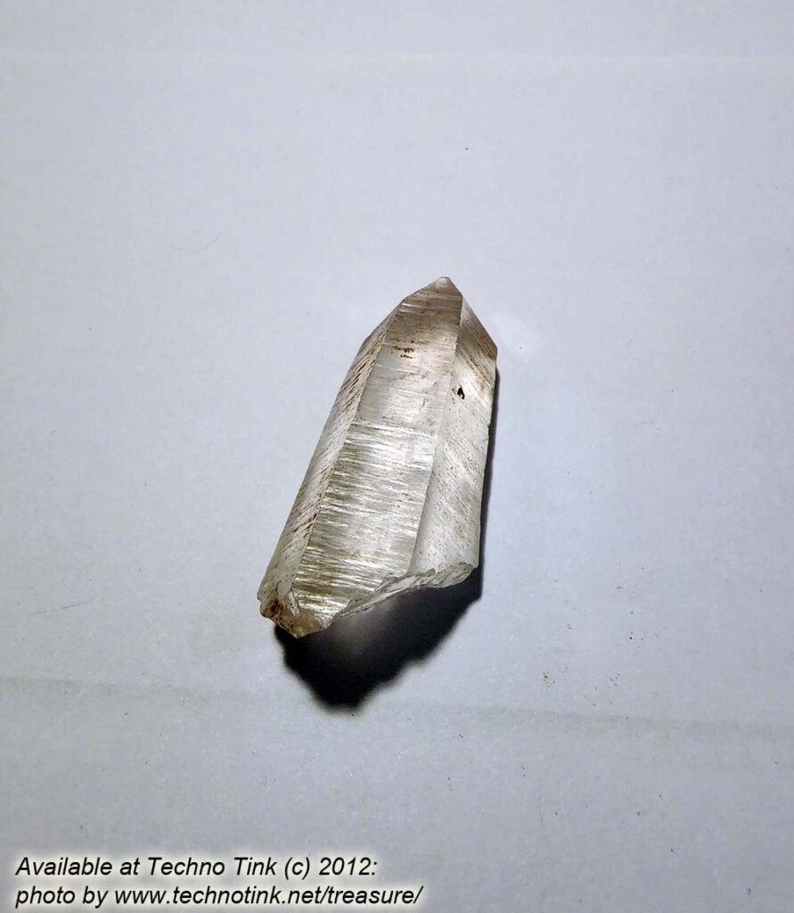 Small Clear Quartz Crystal 2" x 1" x .75"