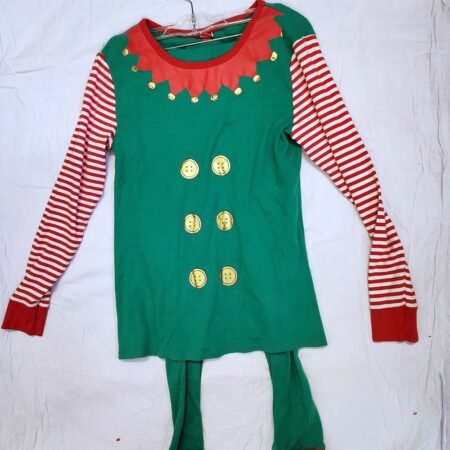Holiday Set Pajamas Christmas Elf - Large