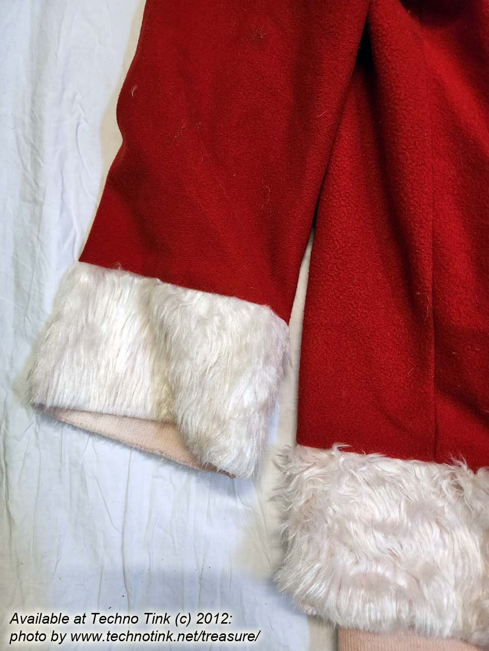 Woman's Santa Shawl Coat One Size - Image 5