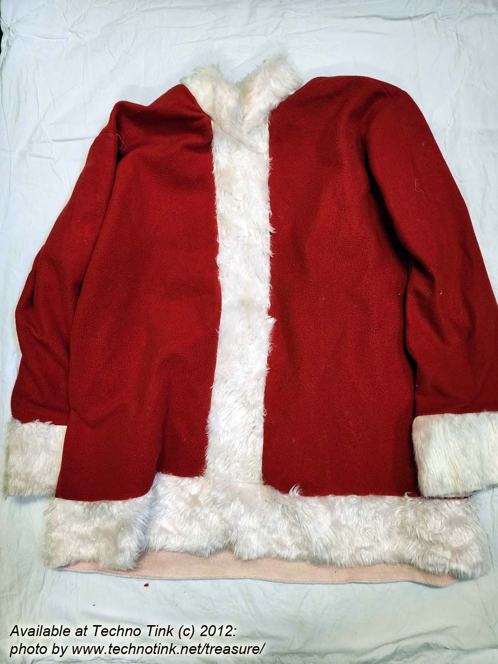 Woman's Santa Shawl Coat One Size