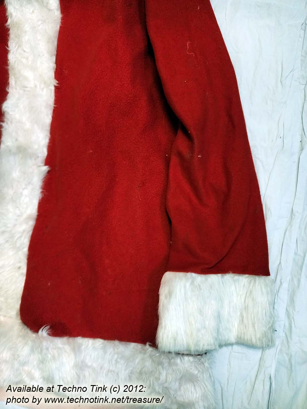 Woman's Santa Shawl Coat One Size - Image 8