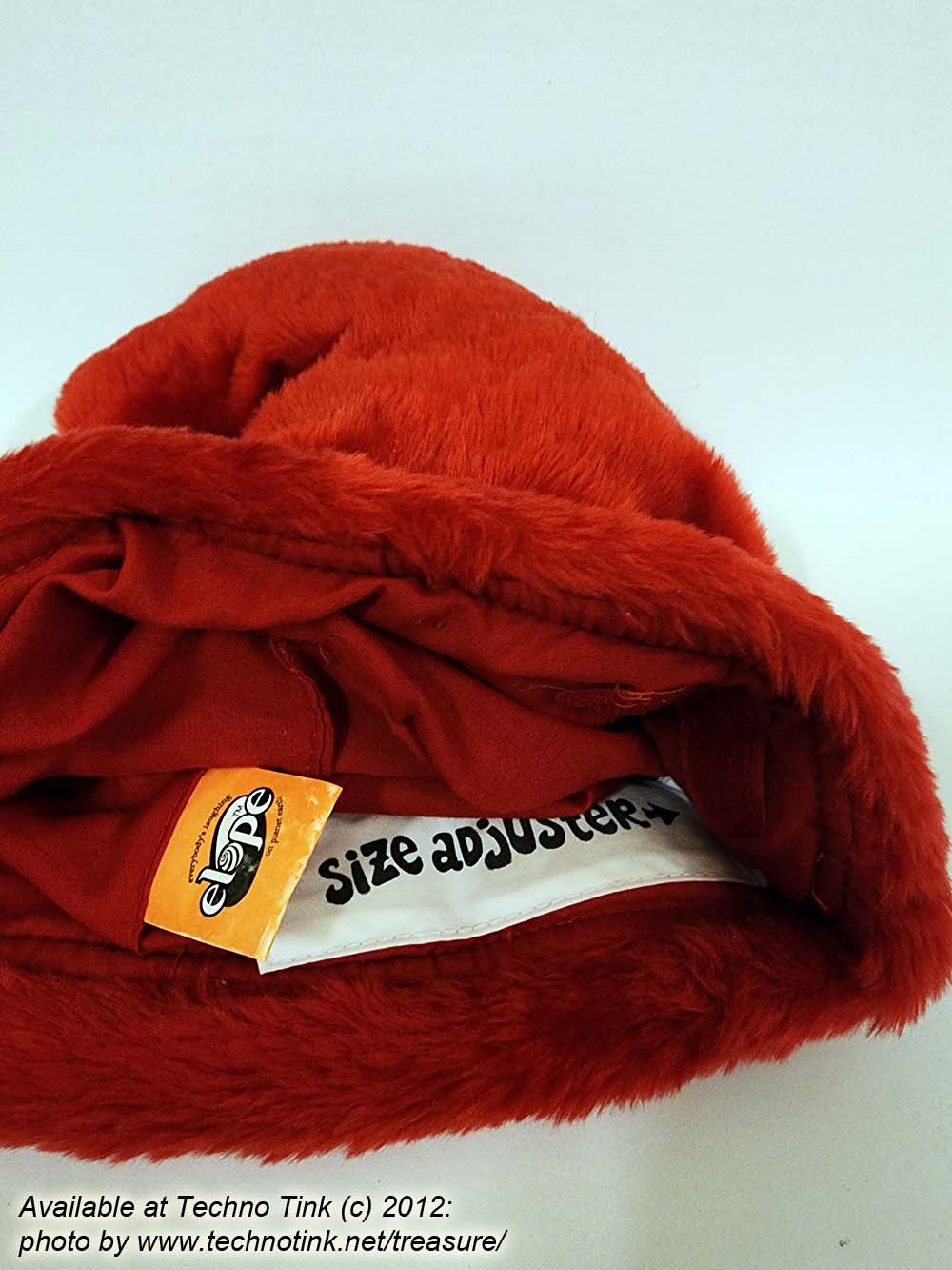 Red plush Gnome / Smurf Hat - Image 4