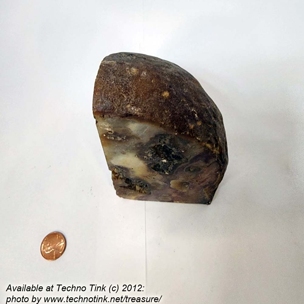 Banded striped Agate Cut Agate Bookend 4.5 x 3 x 2 - Image 5