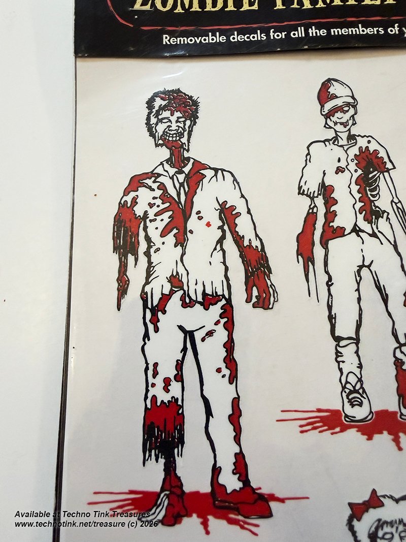 Zombie Family Decals - Family - Mom, dad, Son, daughter, Cat, Dog - Image 7