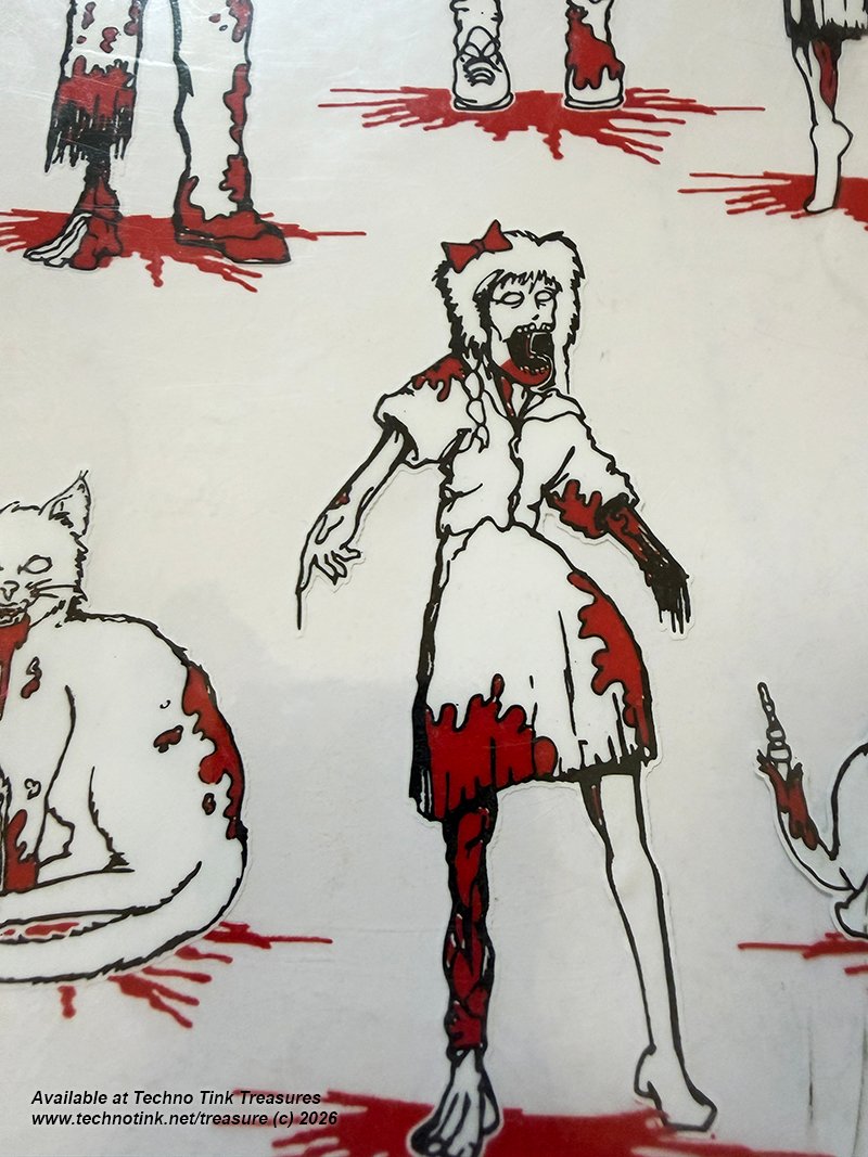 Zombie Family Decals - Family - Mom, dad, Son, daughter, Cat, Dog - Image 11