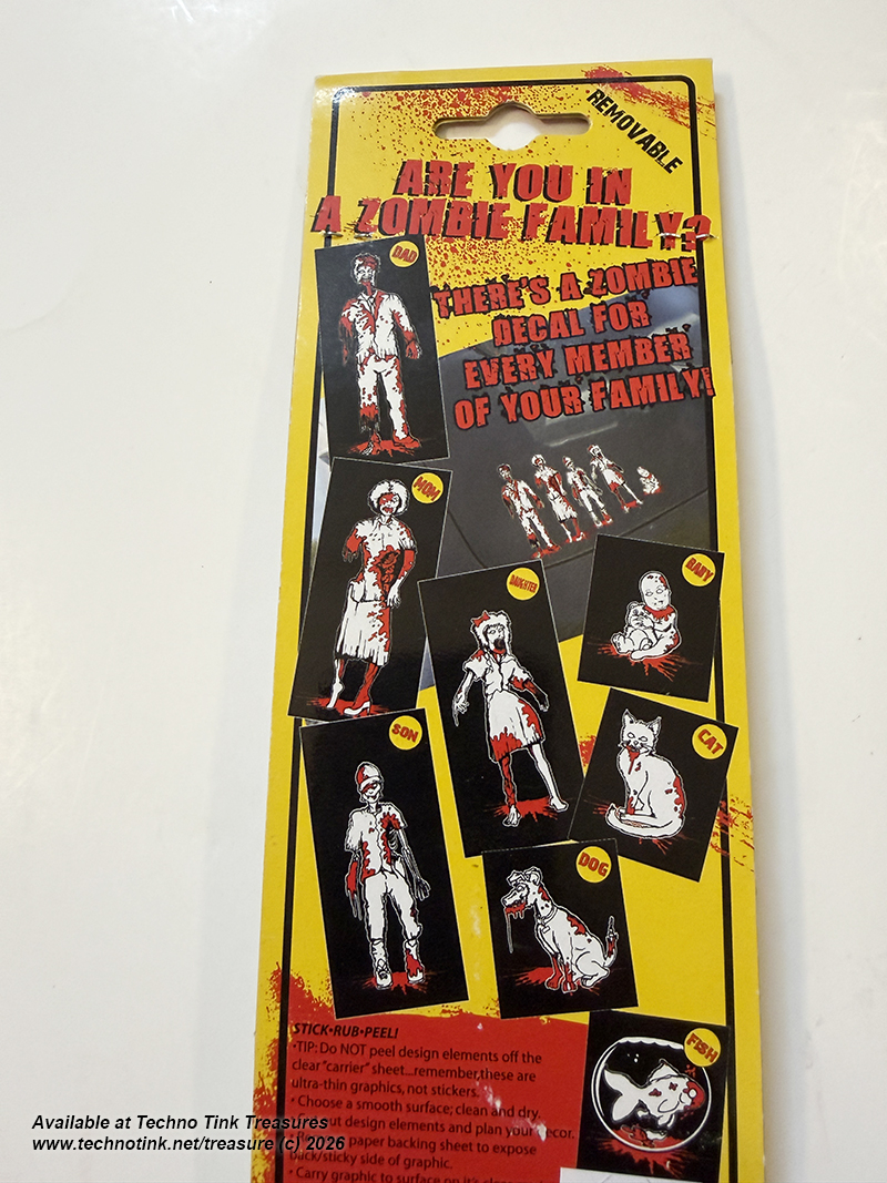 Zombie Family Decals - Mom - Image 7
