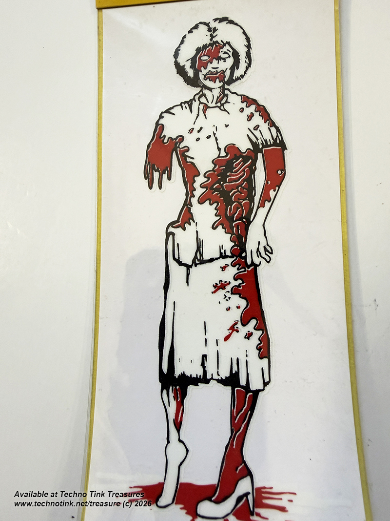 Zombie Family Decals - Mom