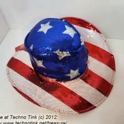 Stars and Strips sequin Cowboy Hat