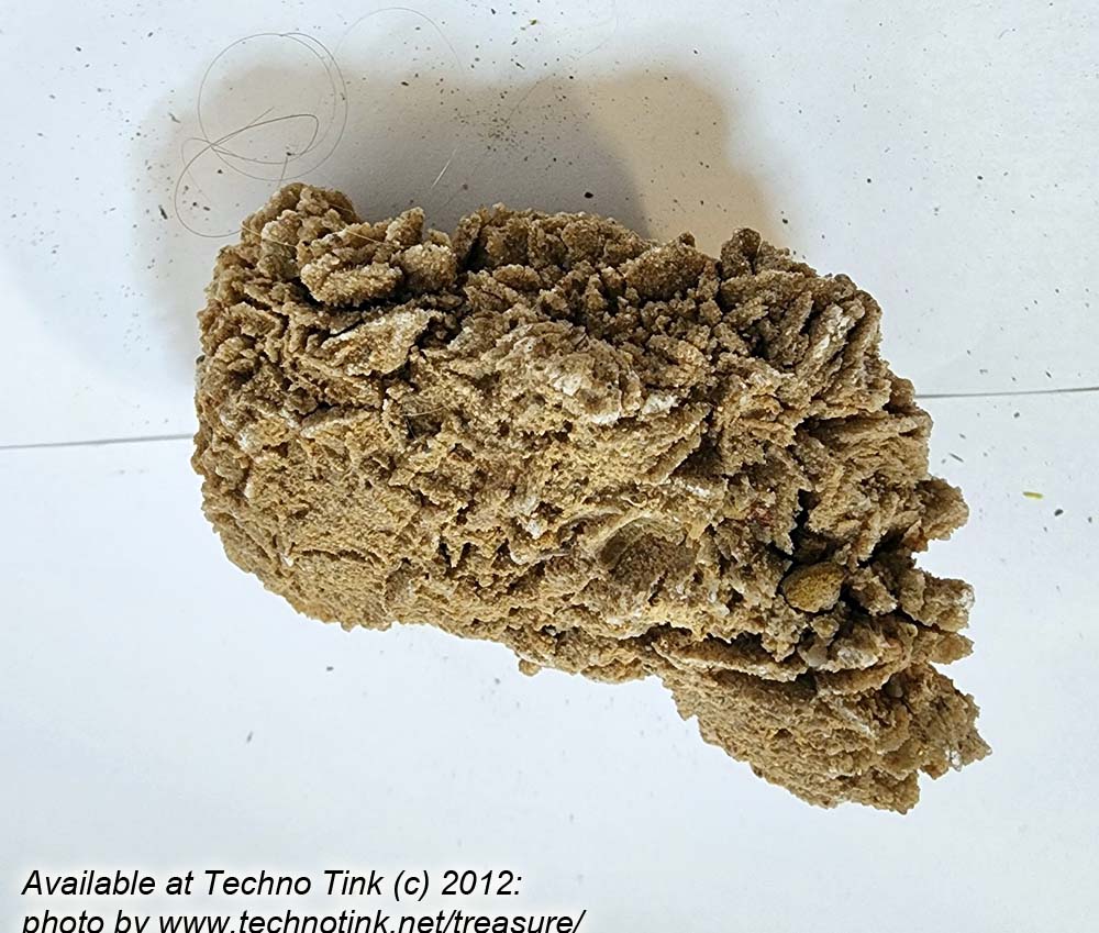 Desert Rose gypsum - Large chunk raw from Roswell New Mexico 4x3x2 - Image 3
