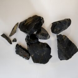 Black Obsidian chunks by the ounce