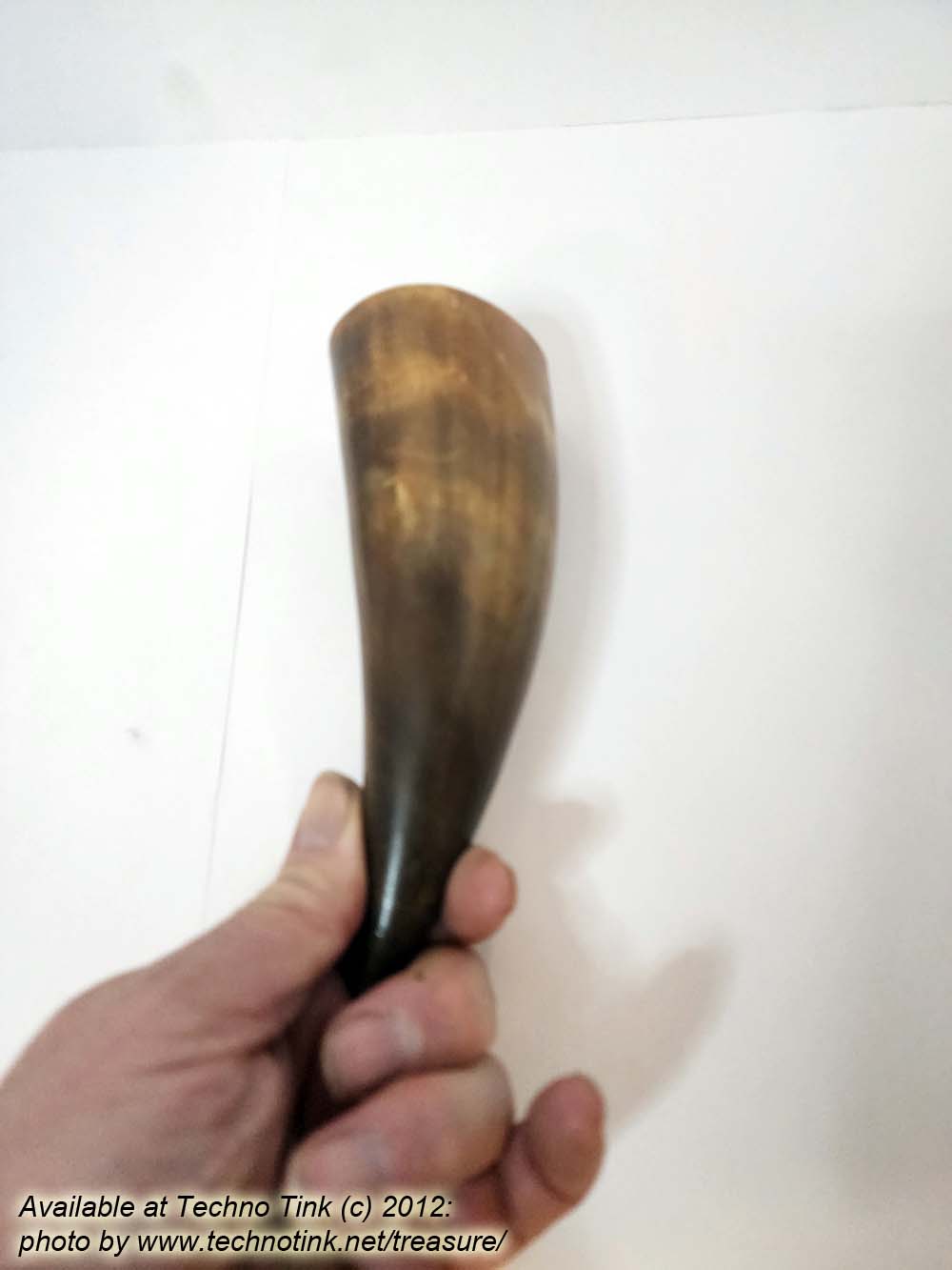 Small Burnt style Viking Drinking Horn 7-9 inches - Image 30