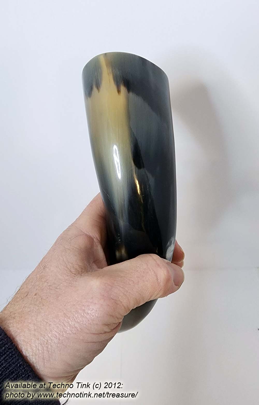 Water Buffalo Medieval/Pirate/Viking Drinking Horn average 11 inch - Image 19