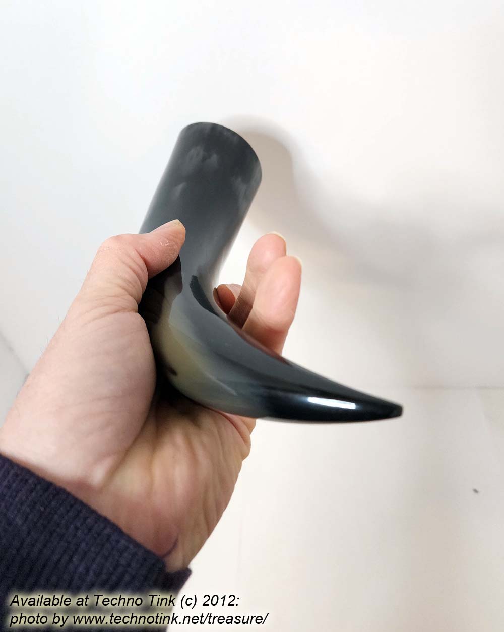 Water Buffalo Medieval/Pirate/Viking Drinking Horn average 11 inch - Image 21
