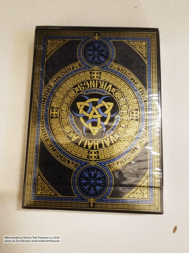 Valhalla Viking Emerald or Sapphire (Standard) Playing Cards - Image 19