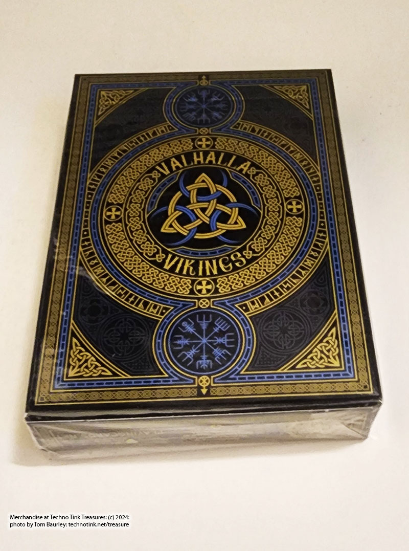 Valhalla Viking Emerald or Sapphire (Standard) Playing Cards - Image 21