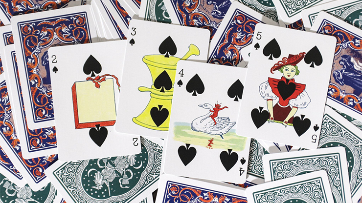 Limited Edition Ye Witches' Gold Gilded Fortune Cards (1 Way Back)(RED BOX) - Image 4