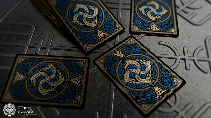 Valhalla Viking Emerald or Sapphire (Standard) Playing Cards - Image 13